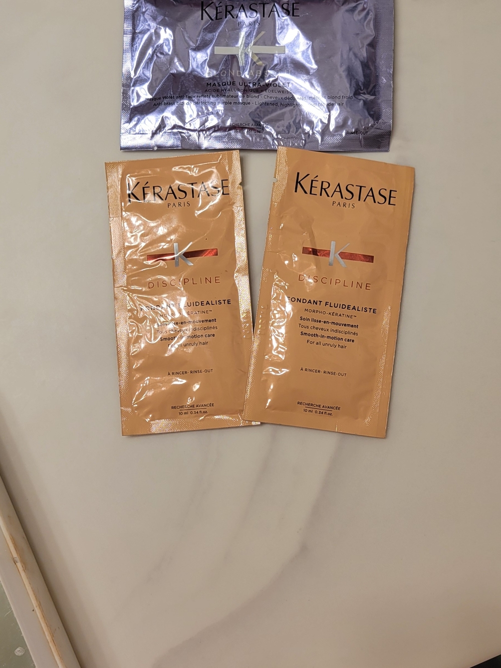 Kerastase 3 Sample Packs Of Conditioming Treatment Packets